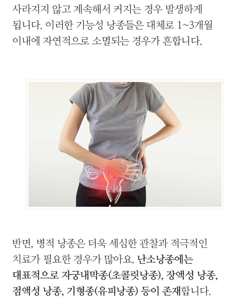 난소낭종 복강경 (3)